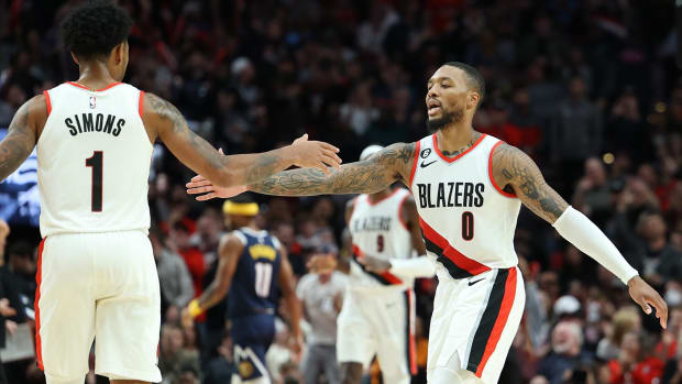 Damian Lillard and Ant Simons